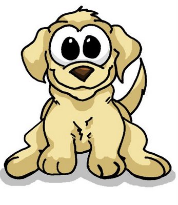 Puppy eyes clipart