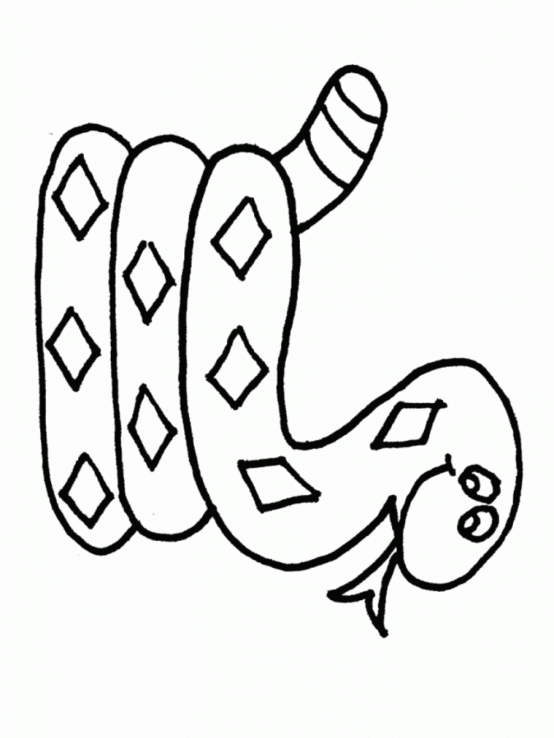 Printable Snake 5th Animals Coloring Pages : Twodee.