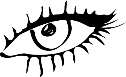 Eye clip art Vector clip art - Free vector for free download