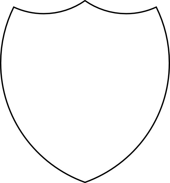 Blank Shield Outline