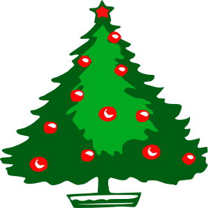 Christmas Tree clip art Free Vector