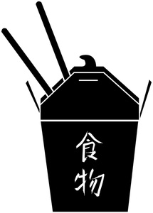 chinese takeout clipart