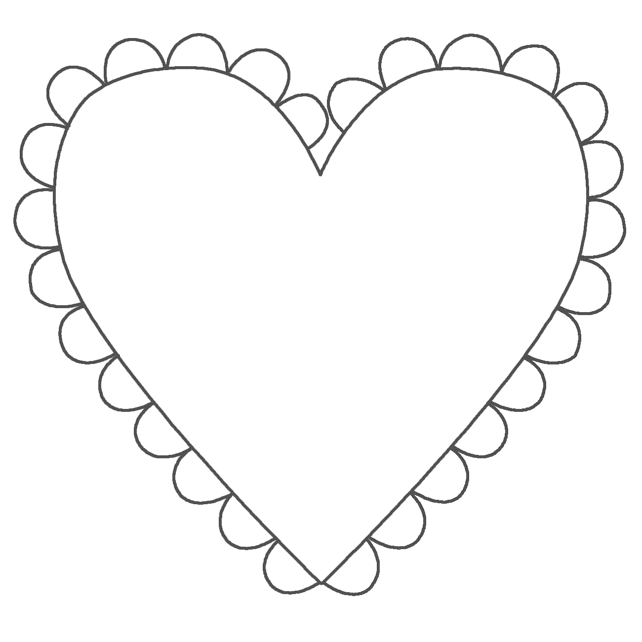 Printable Heart Shape ClipArt Best