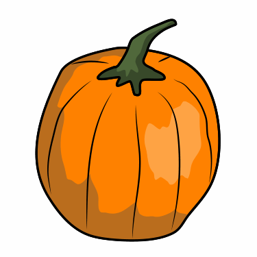 How to draw a pumpkin