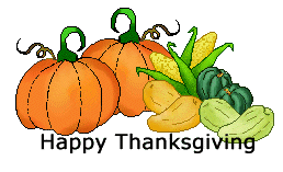 Thanksgiving Clip Art - Pumpkins and Vegetables Titles