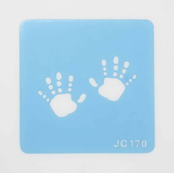 Handprint Stencil Stencils - Personal Ice Ltd