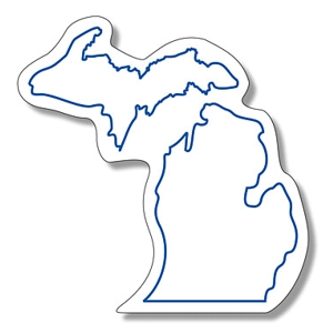 Best Photos of Template Of State Michigan - Michigan State Outline ...