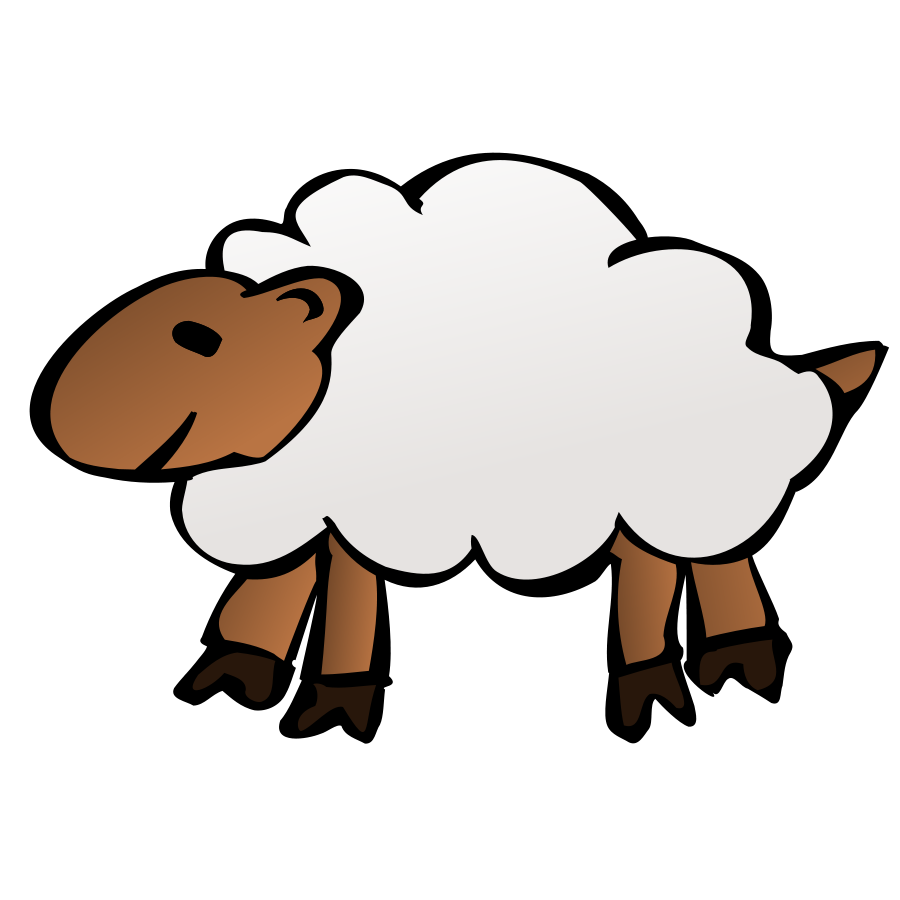 Sheep clip art vector