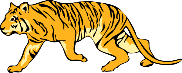 Tigre05 Clip Art - vector clip art online, royalty ...