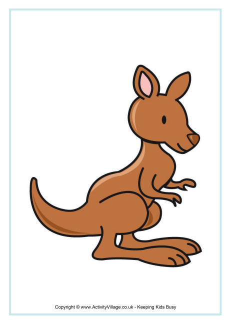 Kangaroo Printables