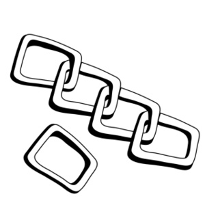 Chain Clipart Image - Chain Links