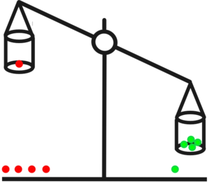 Scale Of Justice clip art - vector clip art online, royalty free ...