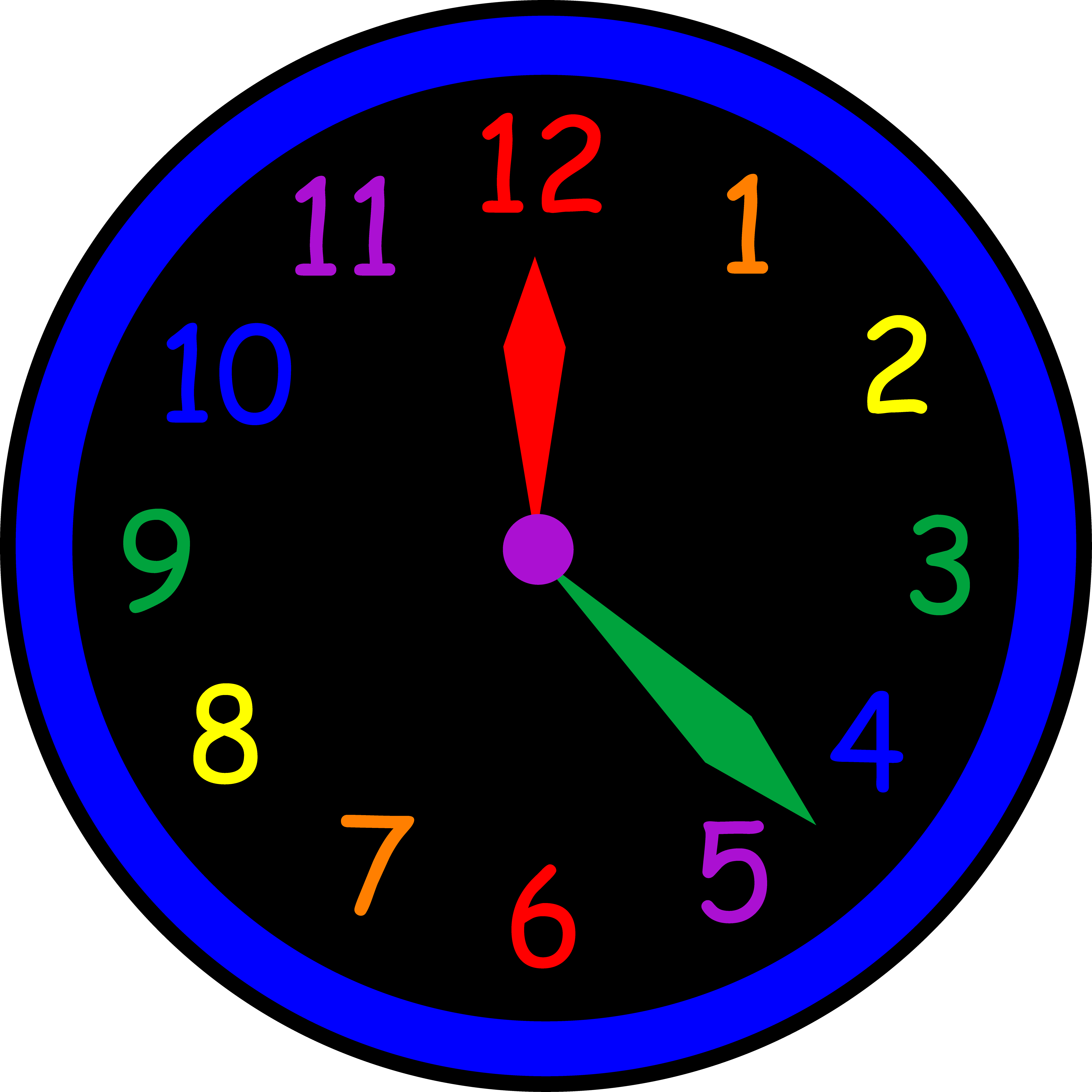 Wall Clock Clipart