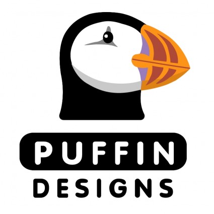 Puffin designs Vector logo - Free vector for free download