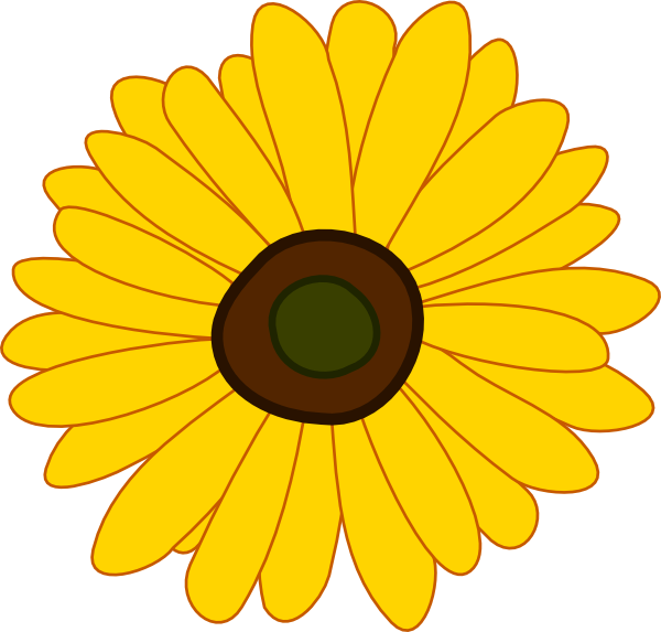 Free to Use & Public Domain Sunflower Clip Art