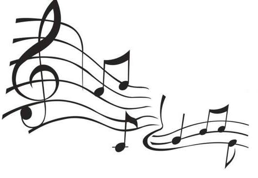 Music clip art black and white | Home Design Gallery