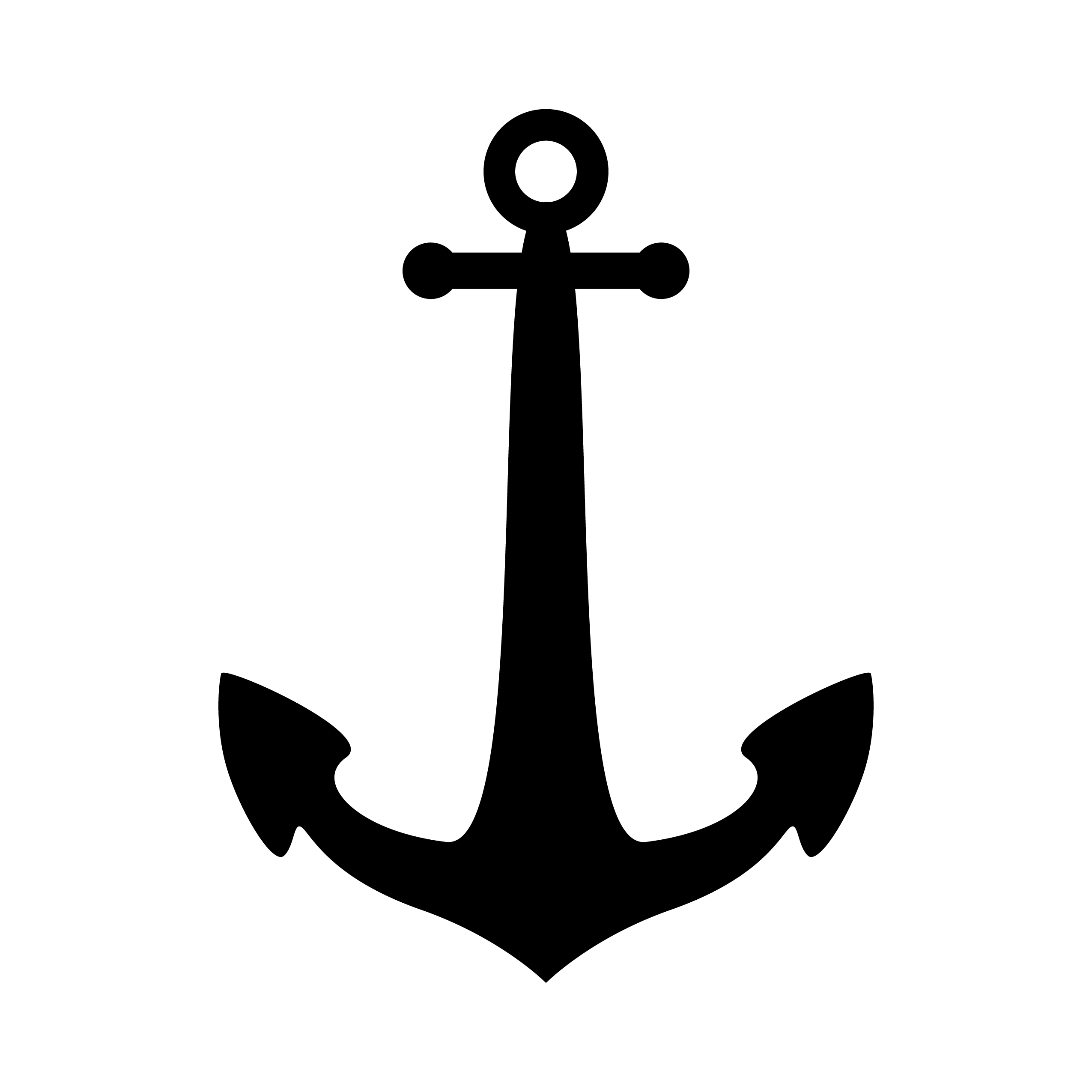 Anchor Stencil | Free Printable Stencil Templates