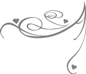 Gray Flourish Clip Art - ClipArt Best