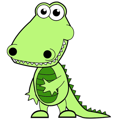 Cartoon Pictures Of Alligators