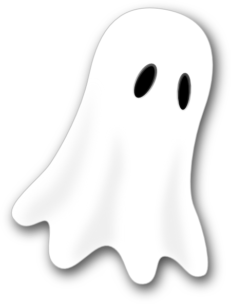 Ghost Outline Clip Art - Free Clipart Images