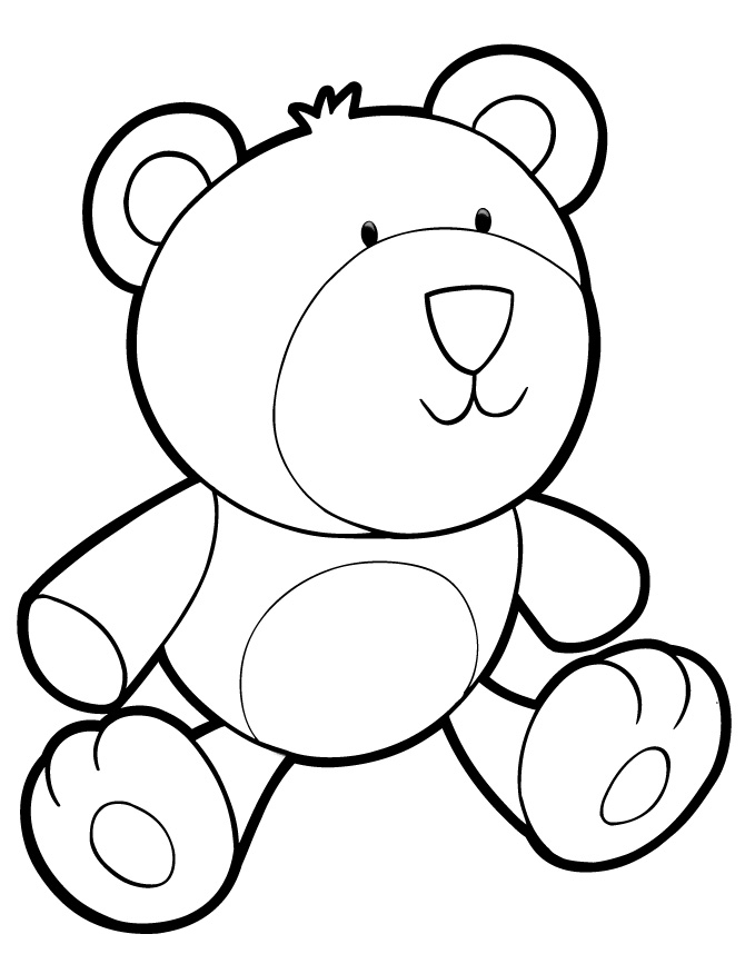 Bear Coloring Pages For