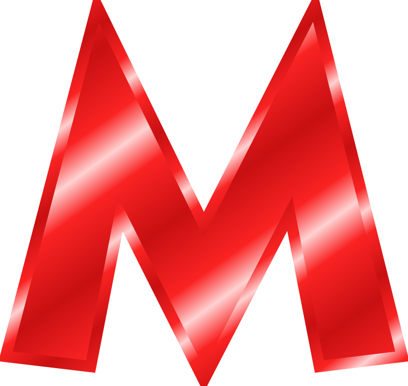 M Letter Images ClipArt Best