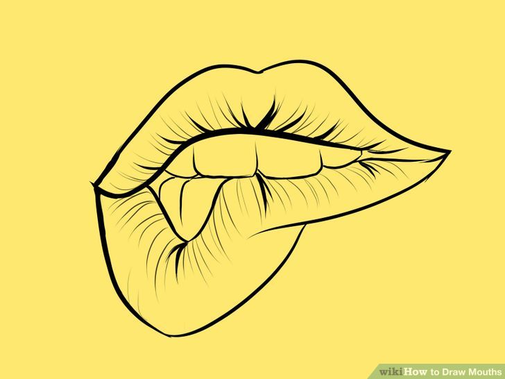 4 Ways to Draw Mouths - wikiHow