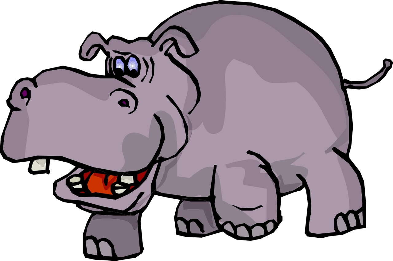 Cartoon Hippo Pictures Clipart - Free to use Clip Art Resource