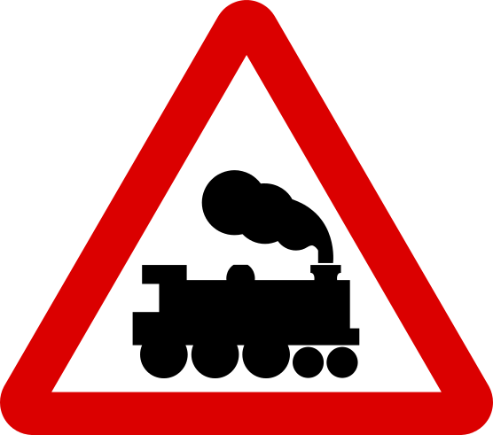 File:Mauritius Road Signs - Warning Sign - Ungated Crossing.svg ...