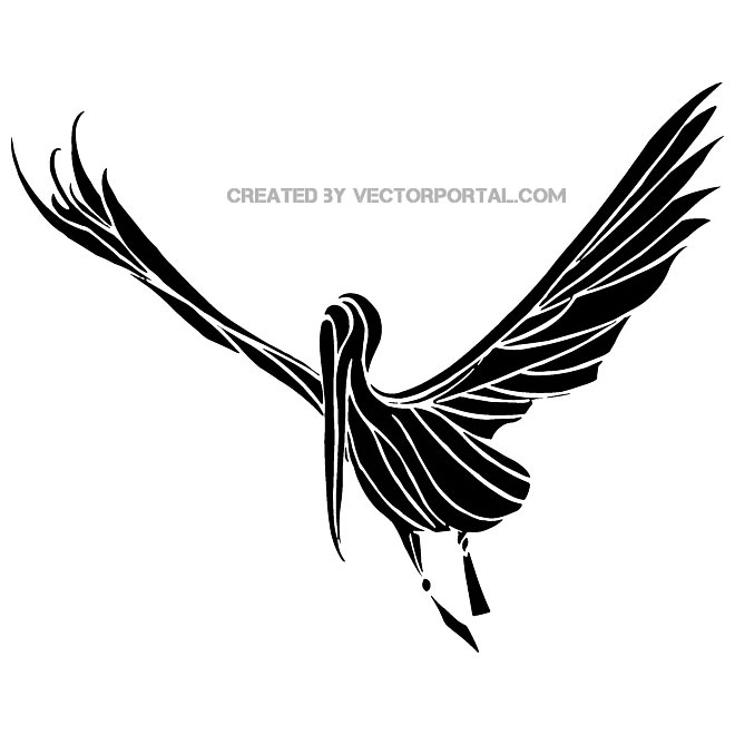 Stork Clip Art Free Vector | 123Freevectors