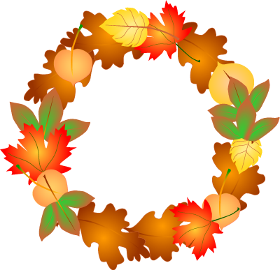 Free thanksgiving wreath clipart - ClipartFox