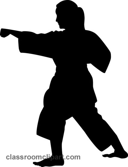 Free martial arts clipart karate pictures kicking pictures - Clipartix