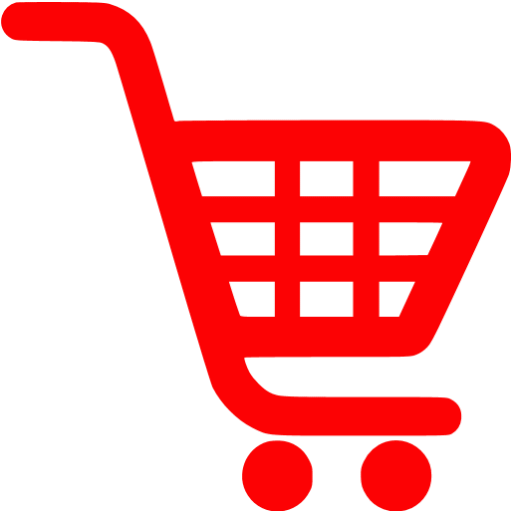 Red shopping cart icon - Free red cart icons