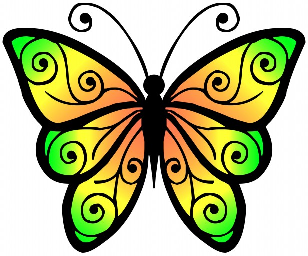 Google Butterflies Clipart