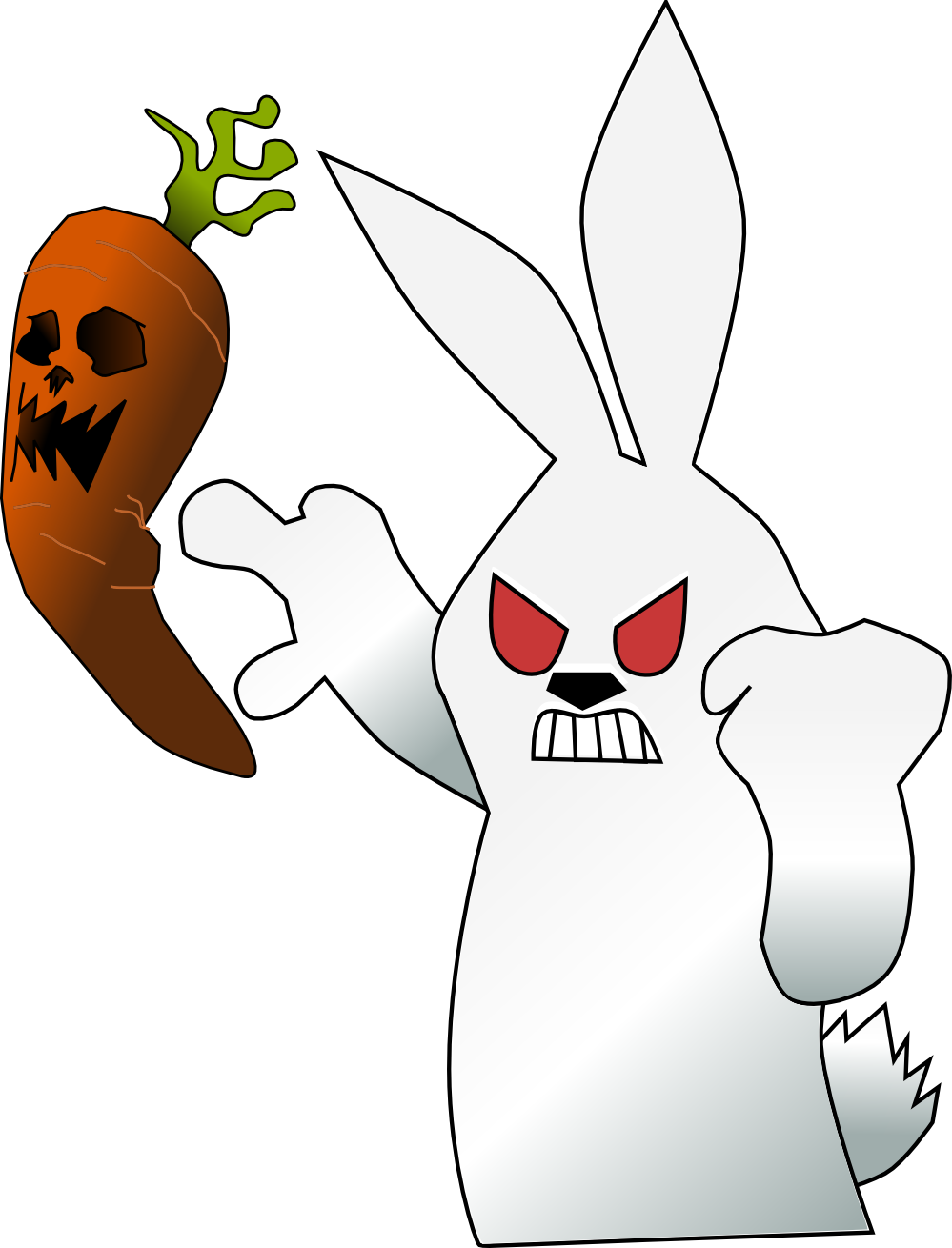 Clip Art: mad rabbit chinese easter Easter ...