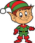 Christmas Elf Clipart - Free Clipart Images