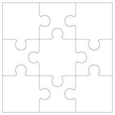 Puzzle Piece Template | Autism Awareness Crafts, Senior …