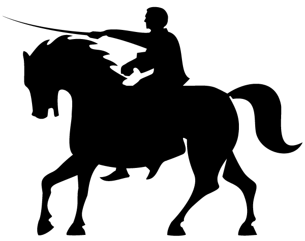 Horse Silhouettes Free Vector | 123Freevectors