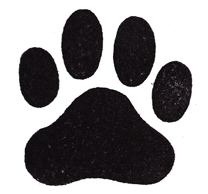 How To Draw A Tiger Paw Print