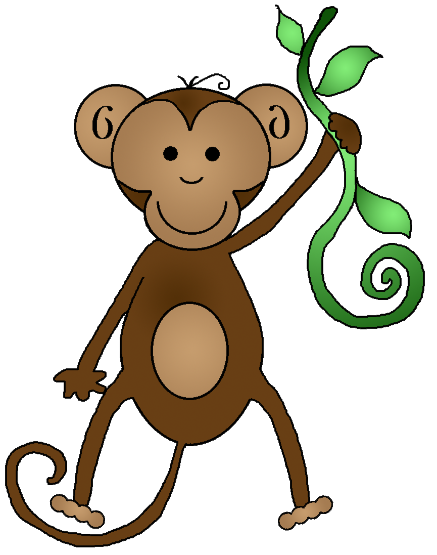 Clipart Of Monkey