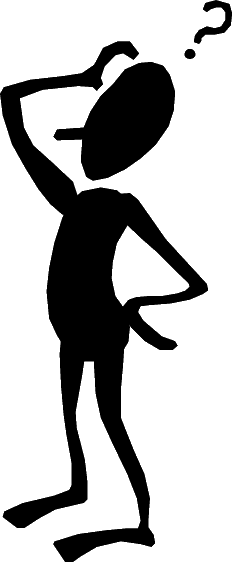 Stick Man Thinking - Free Clipart Images