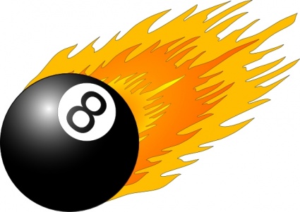 Download Ball With Flames clip art Vector Free