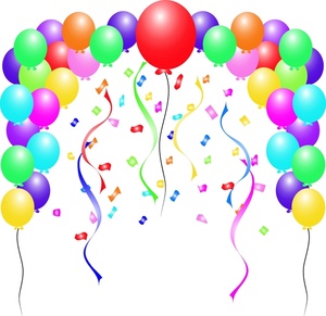 Party Balloons Clipart - Free Clipart Images