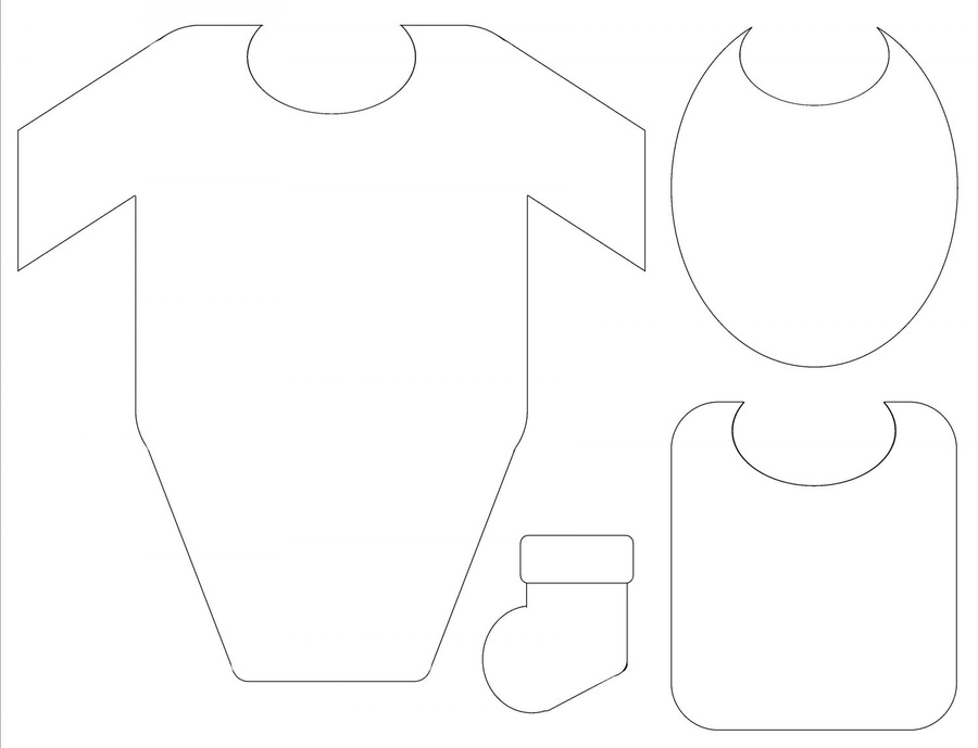 bibs, sock, onesie template | tutorials | Pinterest