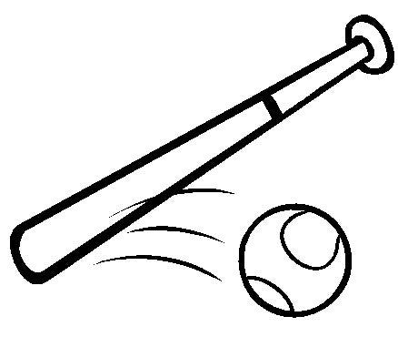 Baseball Bat And Ball - ClipArt Best