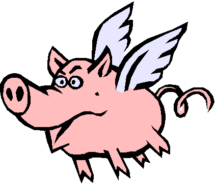 flying pig clipart | Hostted