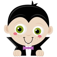 Halloween Cute Vampire Clipart