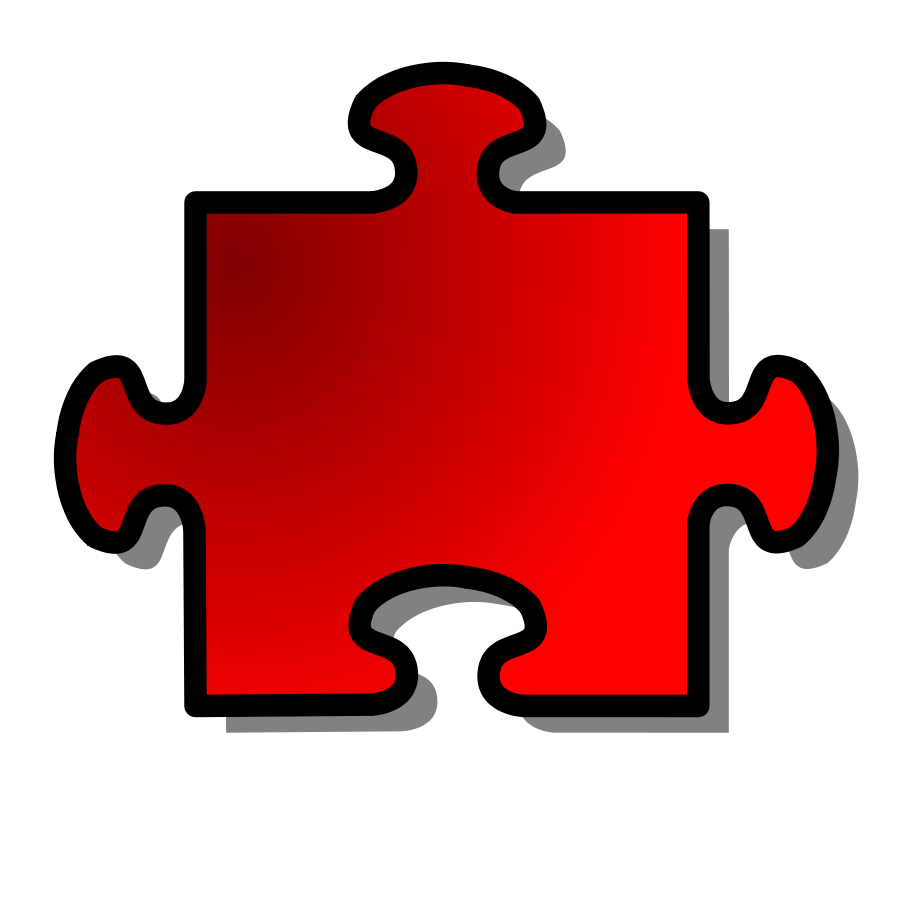 Clipart jigsaw puzzle pieces