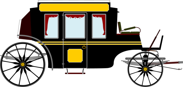 Stagecoach Clip Art, Vector Images & Illustrations