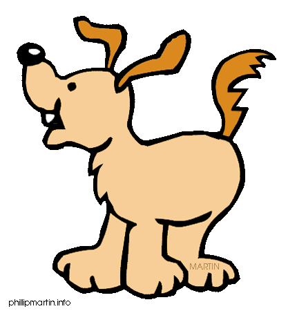 Small Big Dog Clipart